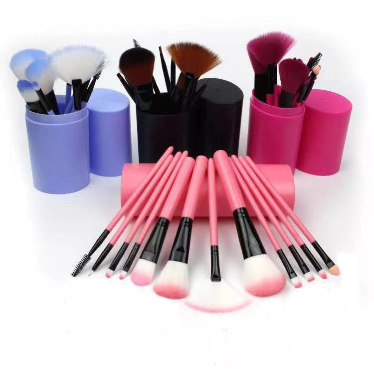 12pcs Complete Makeup Brush Set