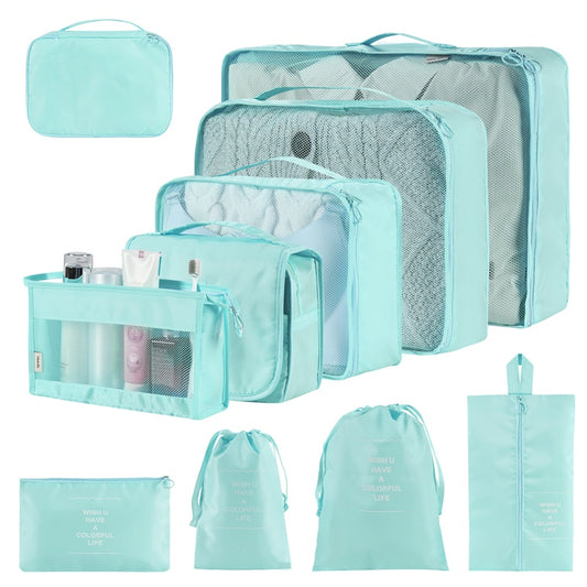 9-Piece Luggage & Storage Organizer Set