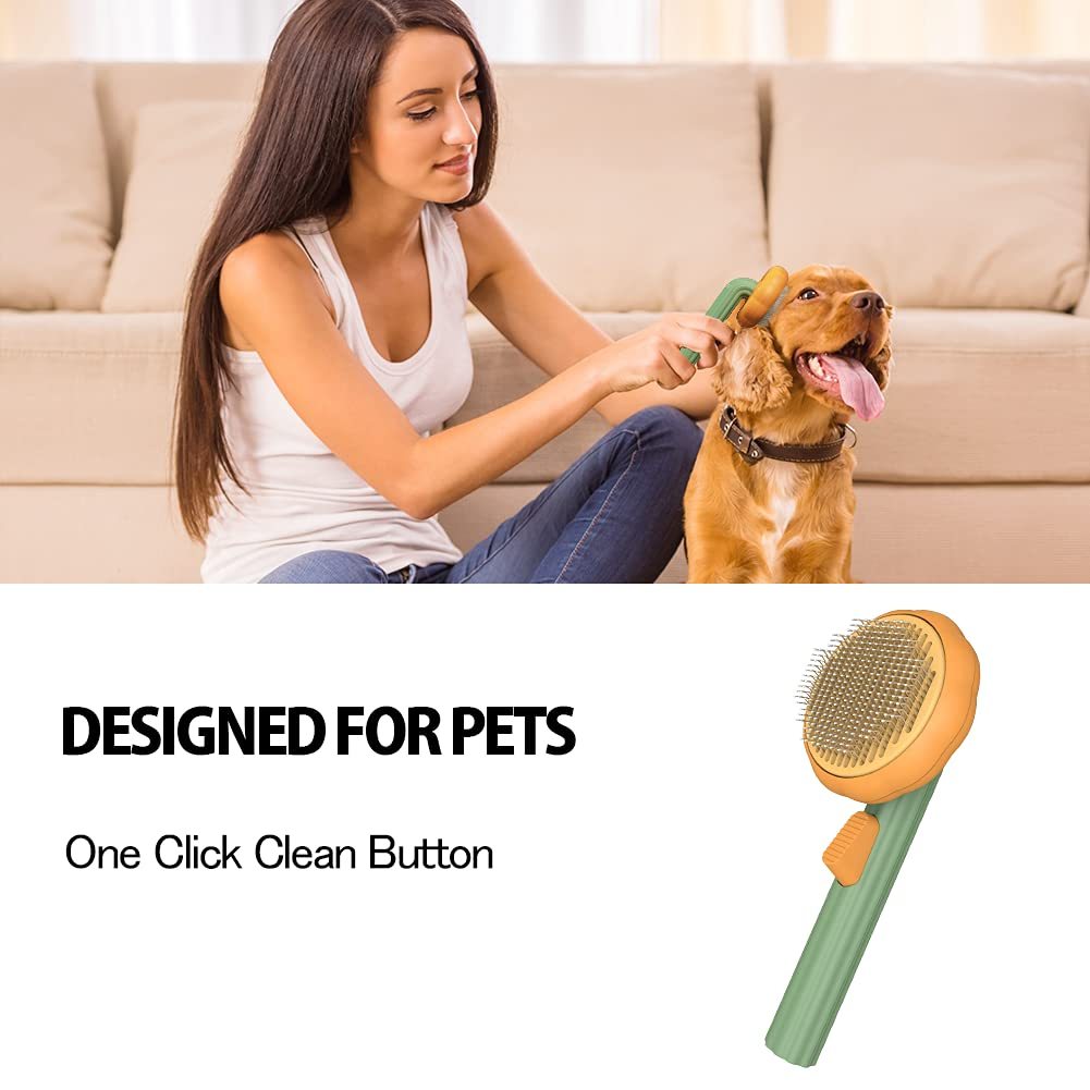 Lovely Cat Brush, Pet Pumpkin Brush, Pet Grooming