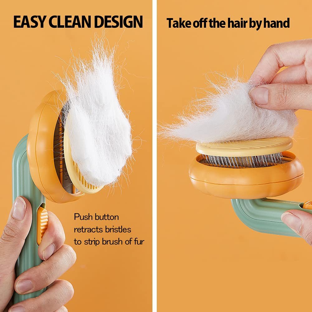 Lovely Cat Brush, Pet Pumpkin Brush, Pet Grooming
