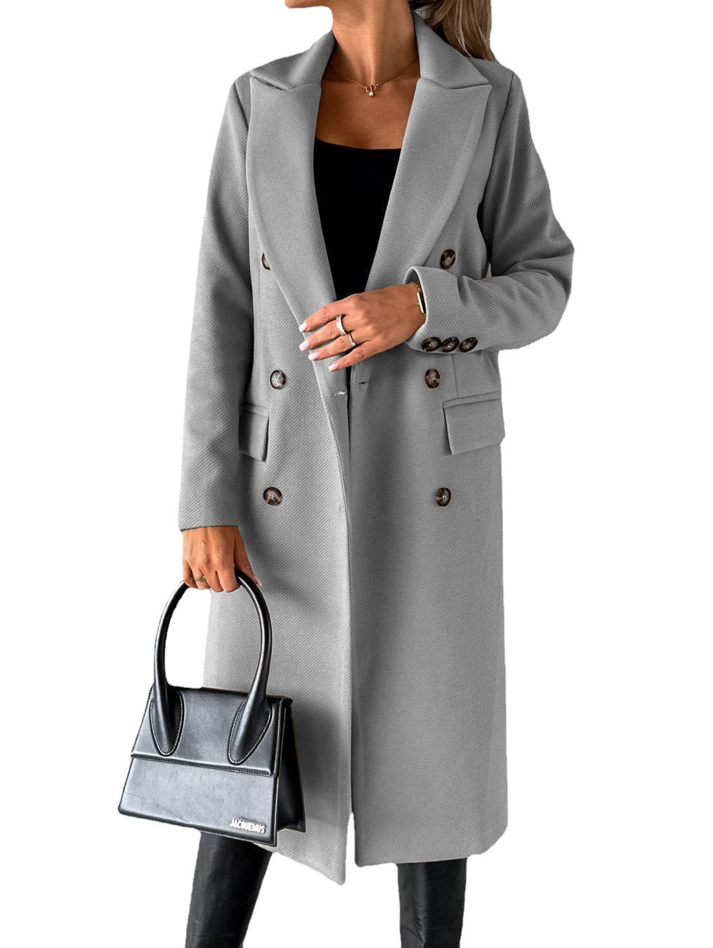 Timeless Lapel Long Coat – Kybele Autumn 2025