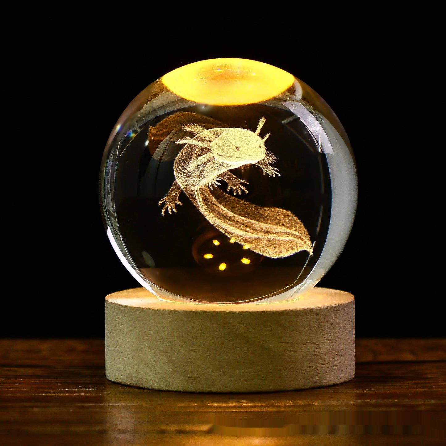 Luminous Starry Sky And Planets Crystal Ball Night Lamp