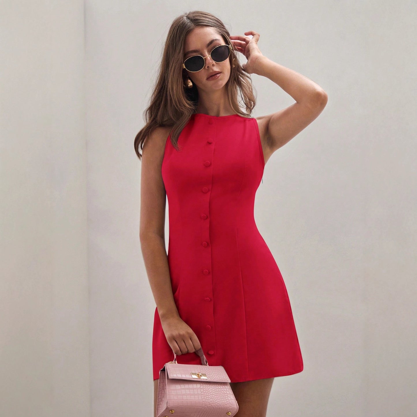 Refined Buttoned Dress – Kybele Autumn 2025