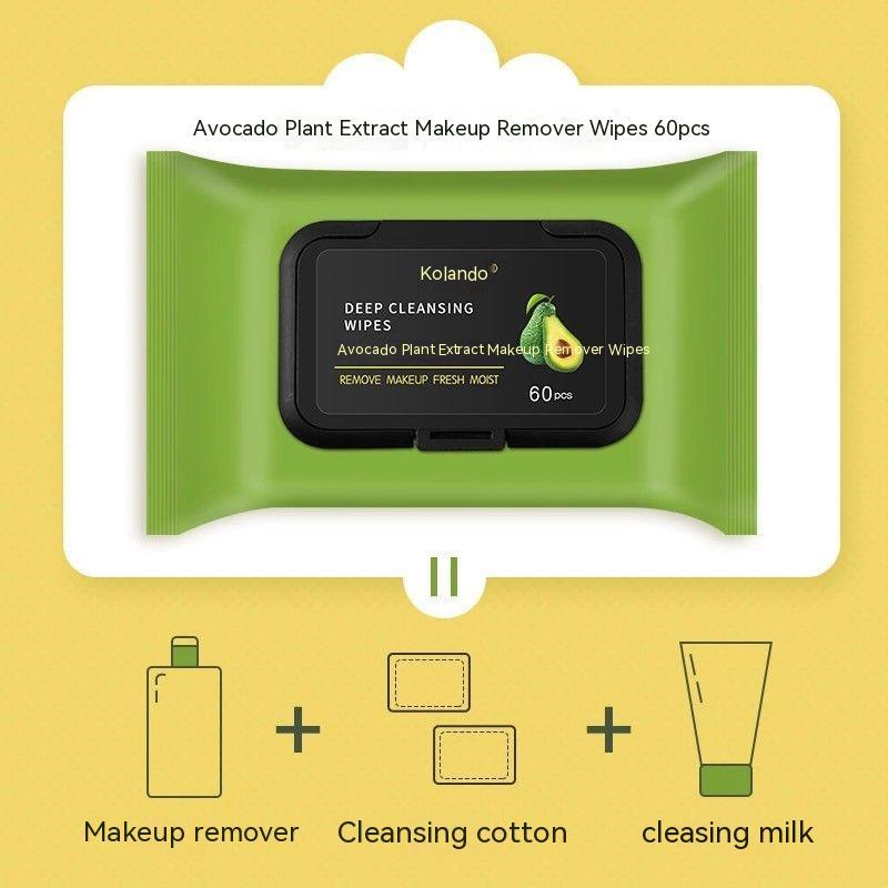 Avocado Makeup Remover Wipes