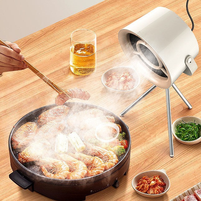 New Portable Desktop Range Hood Extractor Air Cleaner