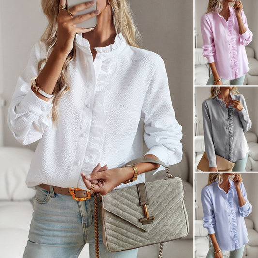Elegant Striped Shirt β Kybele Autumn 2025