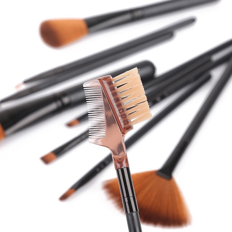 12pcs Complete Makeup Brush Set