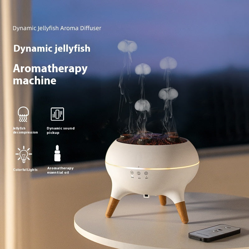 Intelligent Jellyfish Ultrasonic Air Humidifier Aroma Diffuser