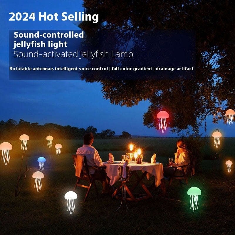 Jellyfish Mood Lamp Portable Smart Table Lamp