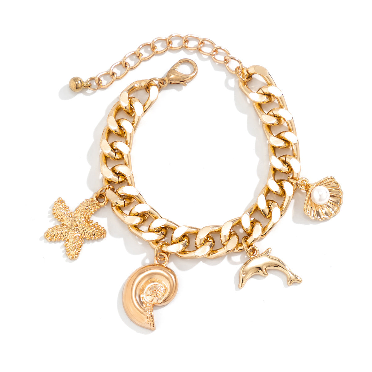 Unique Dolphin Starfish Ocean Charm Jewelry