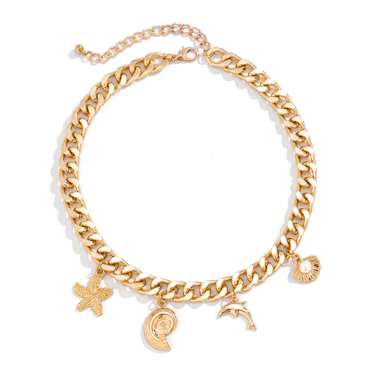 Unique Dolphin Starfish Ocean Charm Jewelry