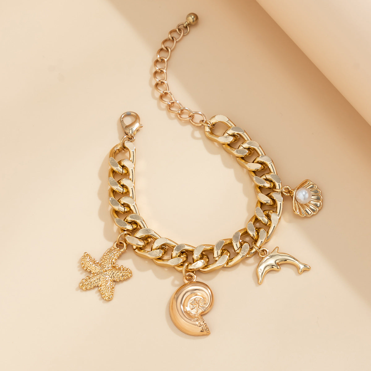 Unique Dolphin Starfish Ocean Charm Jewelry