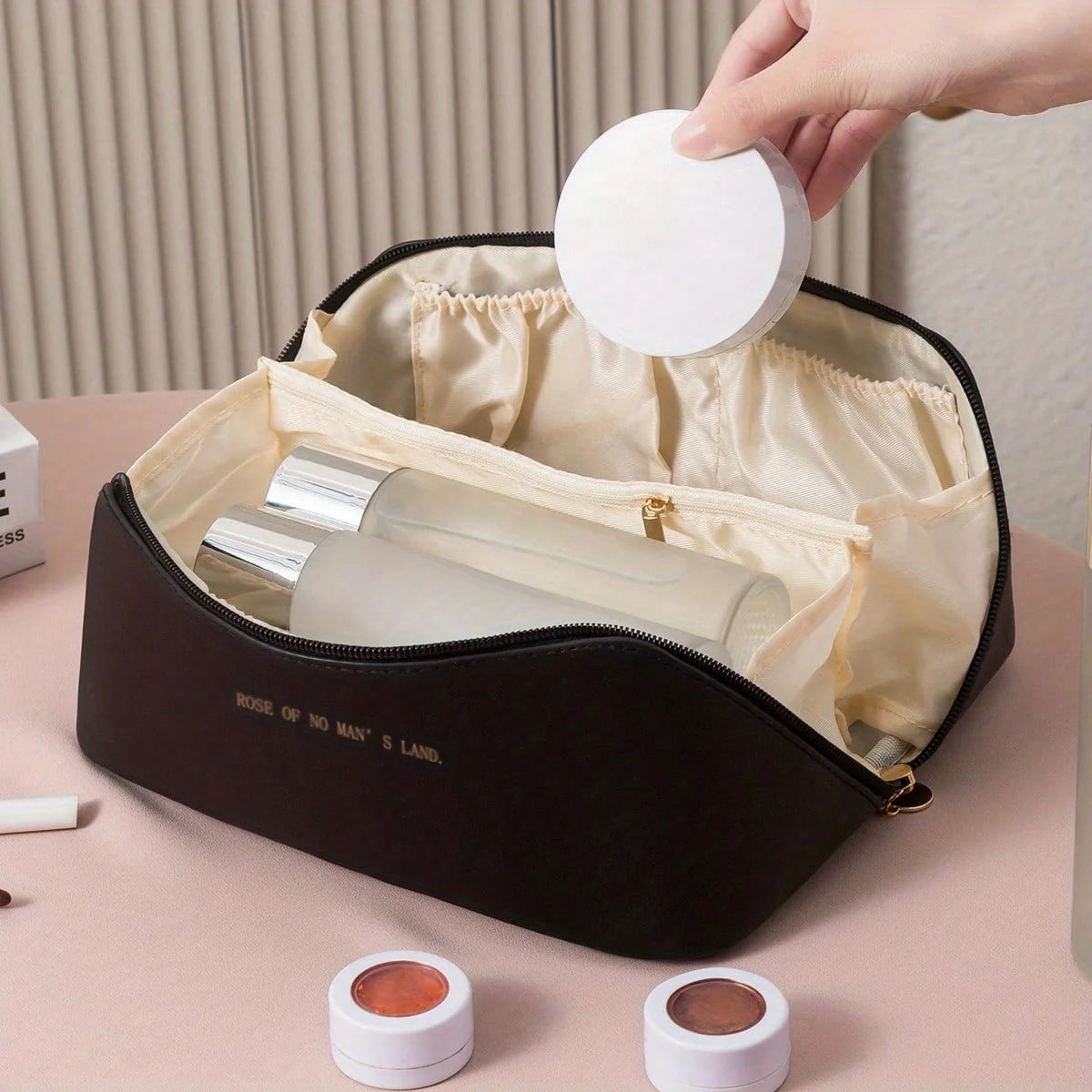 Makeup Organizer Female Toiletry Kit Portable Cosmetic Bag