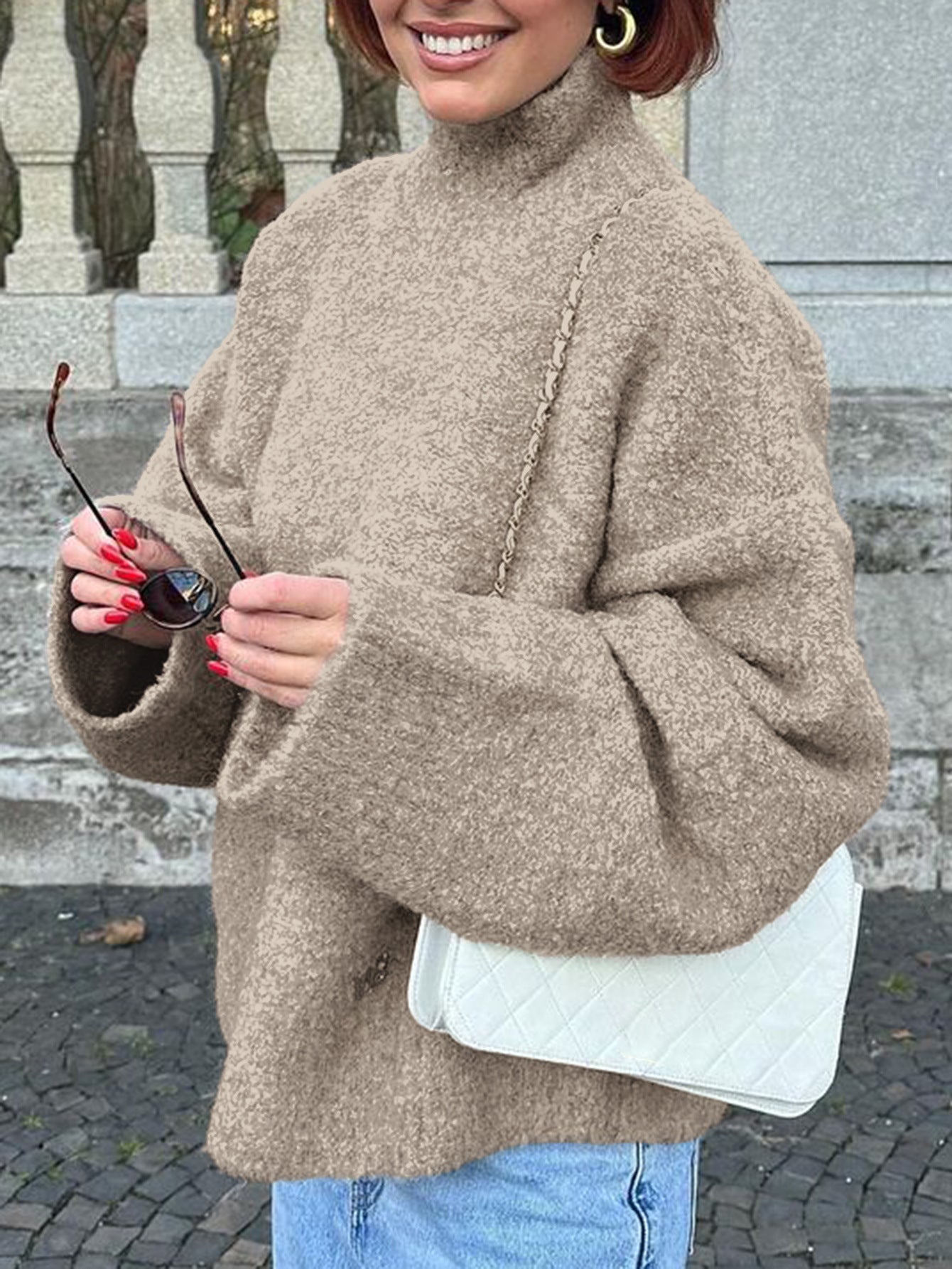 Refined Wool Blend Pullover – Kybele Autumn 2025