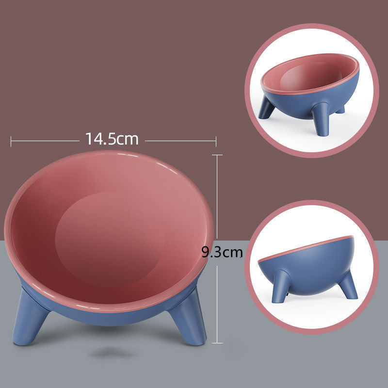 Cat Dog Bowl With Stand Pet Feeding, Nordic Color Feeder, Pet Accessories