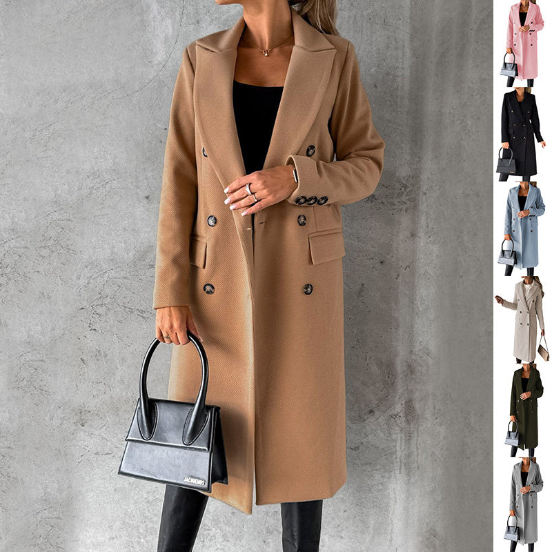 Timeless Lapel Long Coat – Kybele Autumn 2025