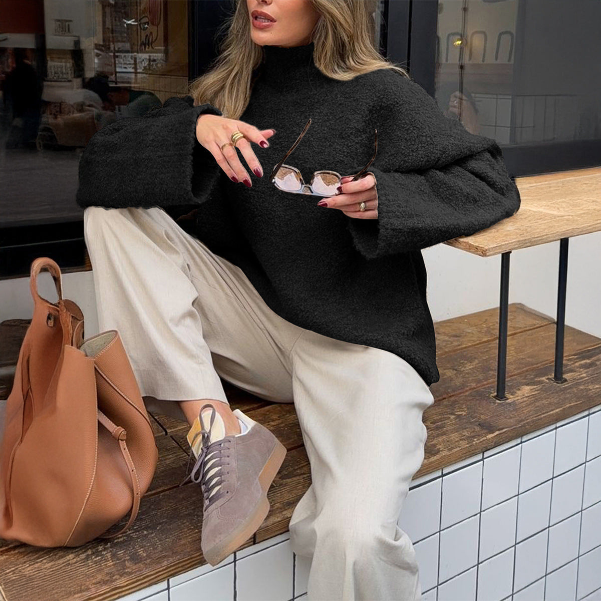 Refined Wool Blend Pullover – Kybele Autumn 2025