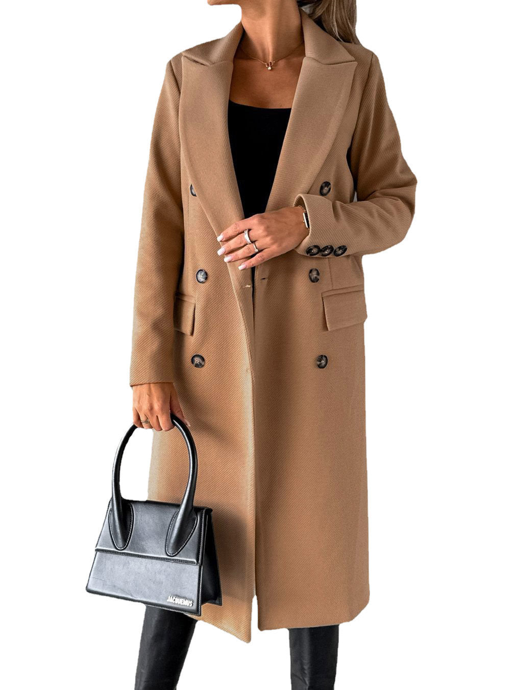 Timeless Lapel Long Coat – Kybele Autumn 2025