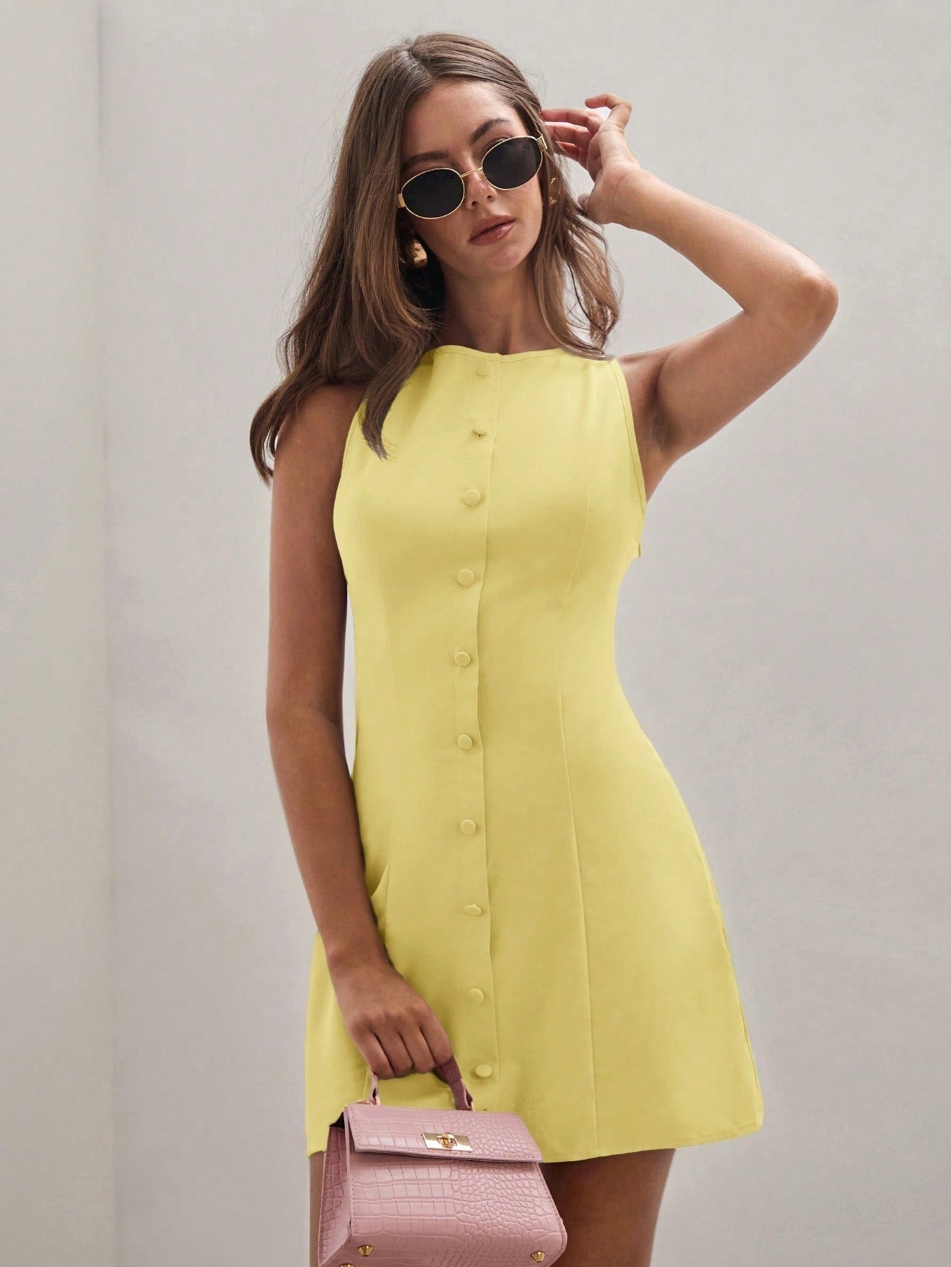 Refined Buttoned Dress – Kybele Autumn 2025